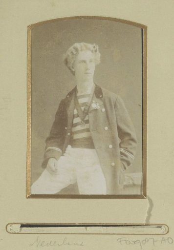 Portrait of a (presumably) Dutch sailor, seated with decorations