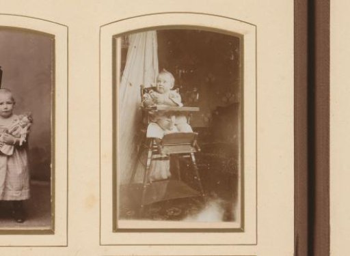 Baby in a high chair