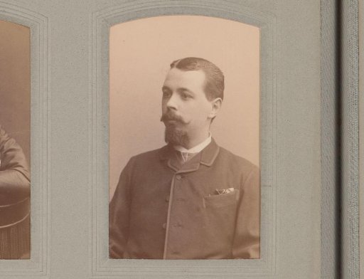 Portrait of a Man with a Moustache and Beard