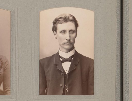 Portrait of a Man with a Moustache