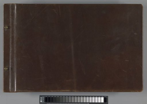 Photo album with 4 photographs of sugar factories on Java