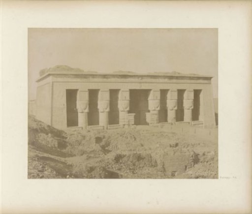 Exterior of the temple of Hathor on the temple complex of Dendera