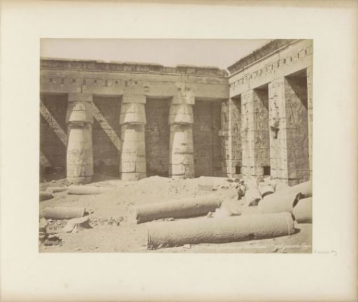 Colonnade of Thutmose I at Medinet Habu