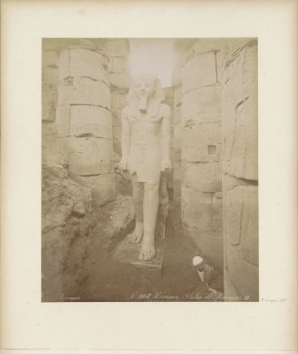 Statue of Pharaoh Ramses II in Luxor