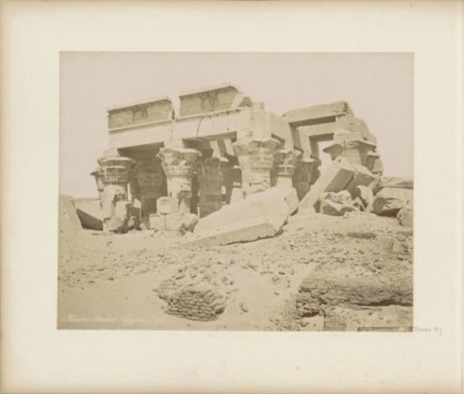 View of the Temple of Kom Ombo