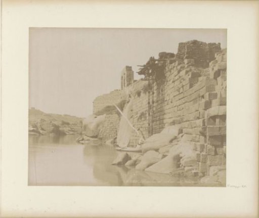 Water level instrument (Nilometer) and entrance of the cataract in Aswan
