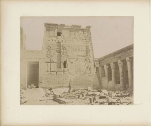 Second pylon with reliefs from the Temple of Isis at Philae