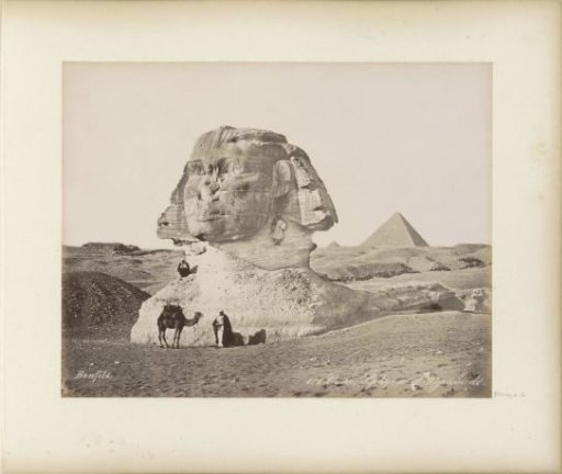 Sphinx and pyramids of Giza
