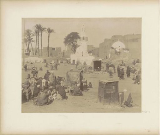 Market of Aswan in Egypt
