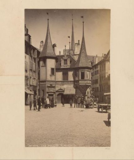 View of Les Halles at Neuchâtel
