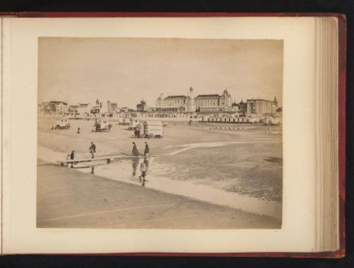 View of the beach at Malo near Dunkirk
