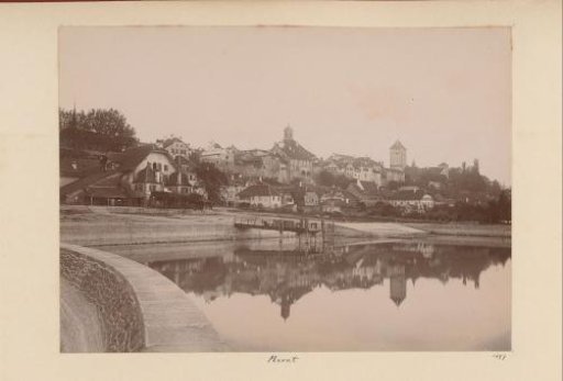 View of Murten in Switzerland