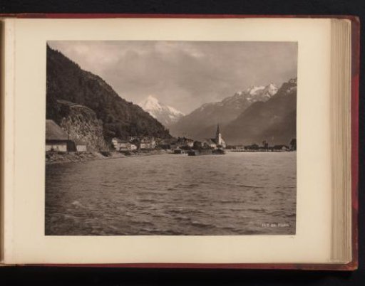 View of Flüelen in Switzerland