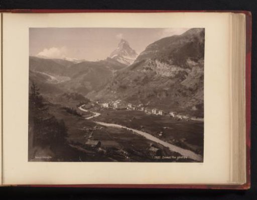 View of Zermatt with the Matterhorn