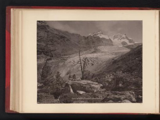 View of the Findel Glacier near Zermatt