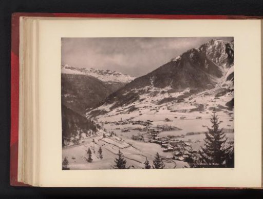 View of Klosters in Switzerland