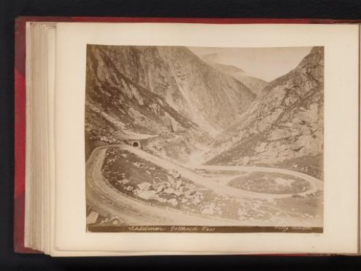 View of the Gotthard Pass
