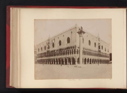 View of the Doge's Palace at Venice