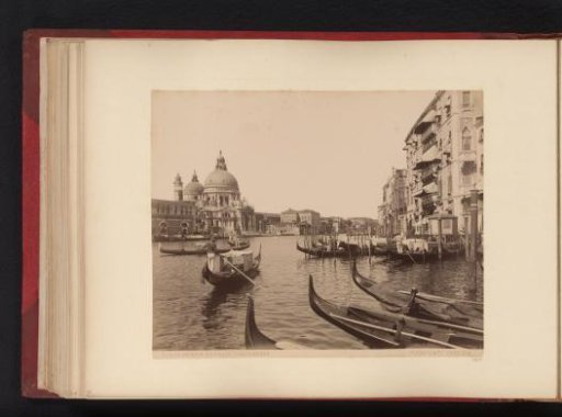 View of the Grand Canal with the Basilica of Santa Maria della Salute