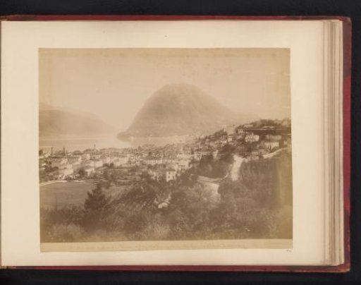 View of Lugano with the San Salvatore