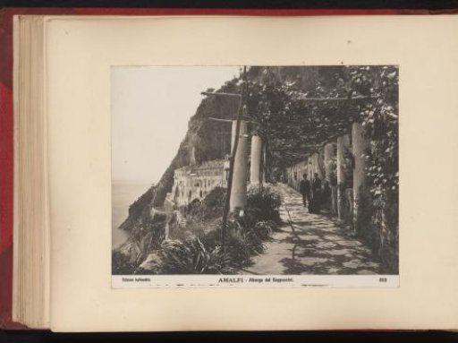 View of the Cappuccini Convento Hotel at Amalfi