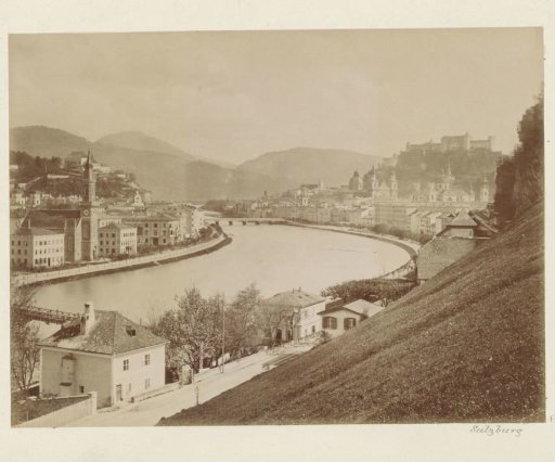 View of Salzburg and the Salzach