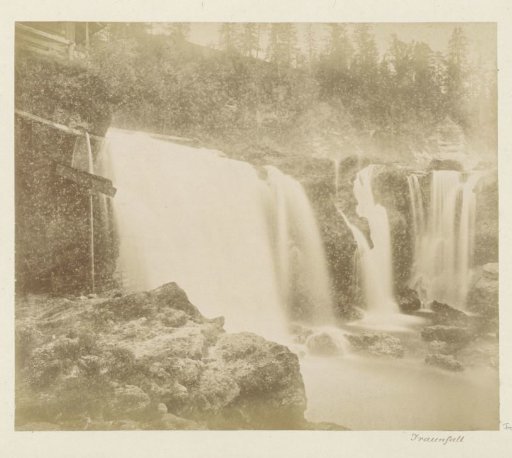 View of the Traunfall in Austria