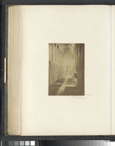 Interior of St. Lawrence's Church in Nuremberg