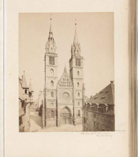 Exterior of St. Lawrence's Church in Nuremberg