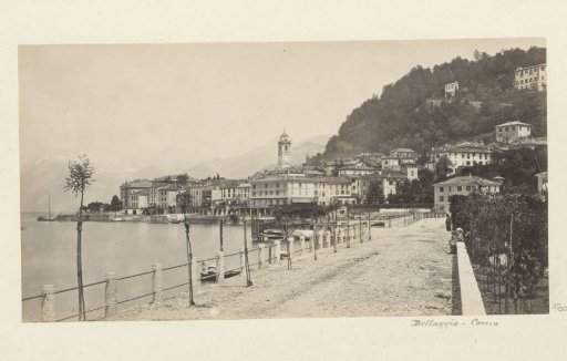 Boulevard of Bellagio on Lake Como