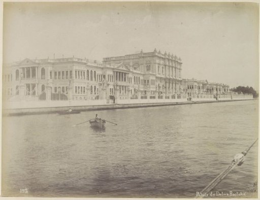Dolmabahçe Palace on the Bosphorus in Istanbul