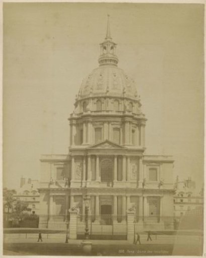 Exterior of the Dôme des Invalides in Paris