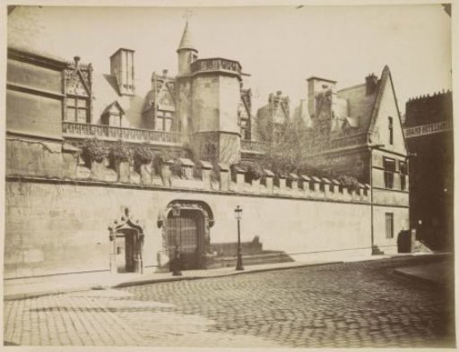 Exterior of the Hôtel de Cluny in Paris