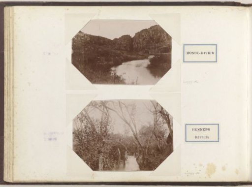 View of the Honde River in South Africa