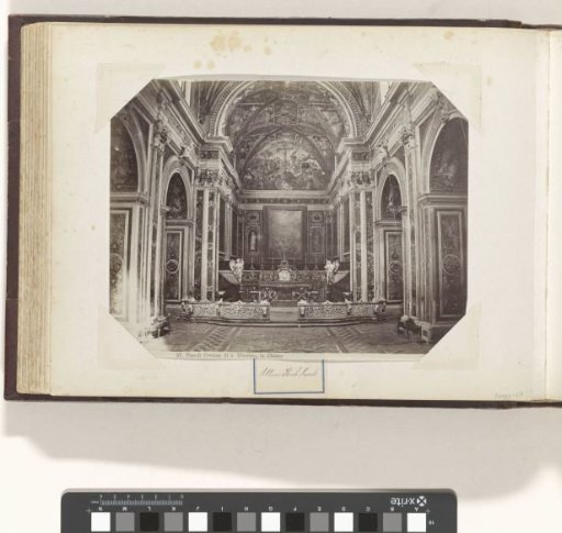 Church interior of the Certosa di San Martino in Naples