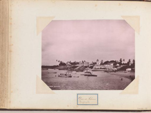 View of ships off the coast of Dar es Salaam