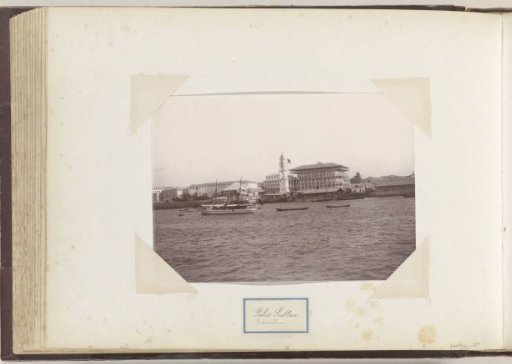 Palace of the Sultan of Zanzibar, seen from the water