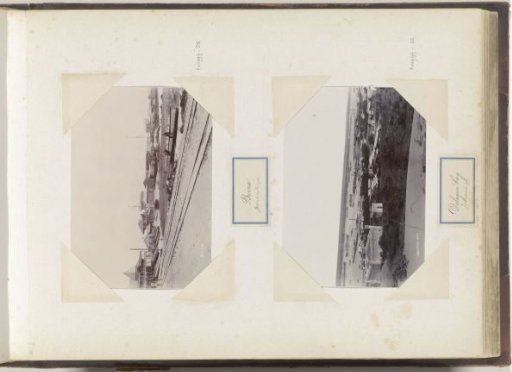 View of the city of Beira in Mozambique with a railway line in the foreground