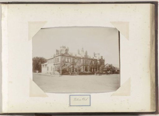 Horses and carriages for the Pretoria Club