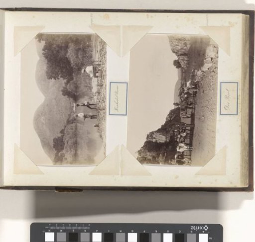 Men fishing at the Crocodile River, on the right presumably a man drawing