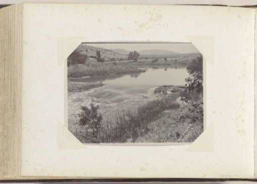 Burst dam at Ladysmith