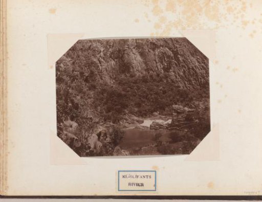 View of the Little Olifants River in South Africa