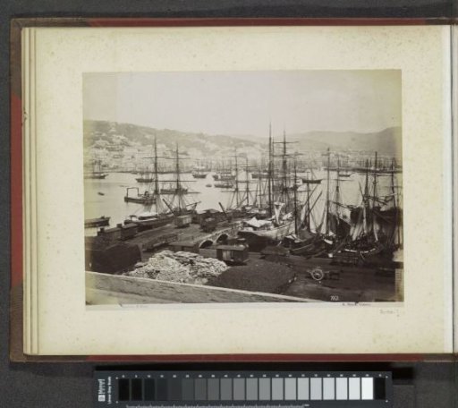 View of the harbour of Genoa
