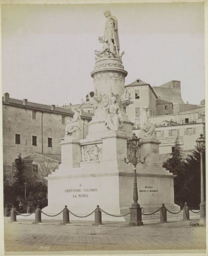 Monument to Christopher Columbus in Genoa