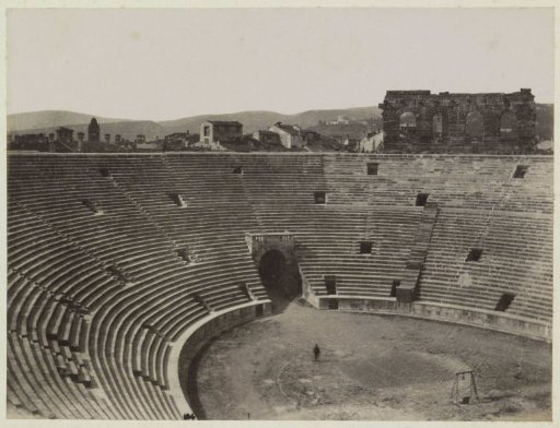 Interior of the Arena of Verona