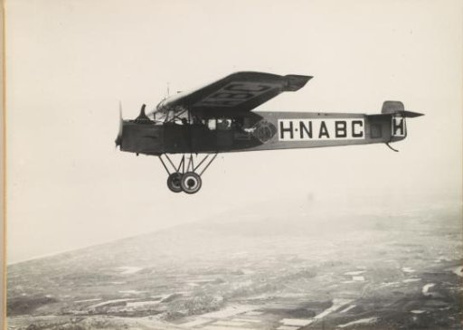 Fokker F.II (H-NABC) in flight