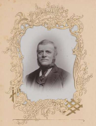 Portrait of a Man with Sideburns