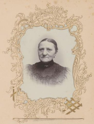 Portrait of an old woman