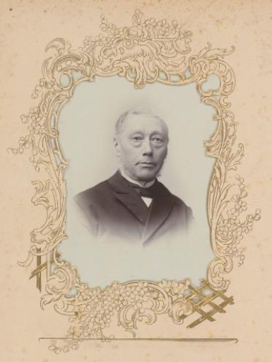 Portrait of a Man with Sideburns