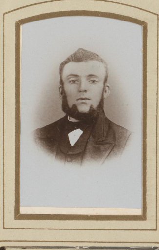 Portrait of a bearded man